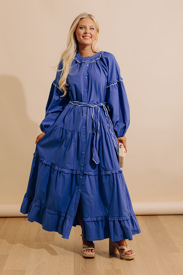 Small Town Charisma Button Down Maxi Dress