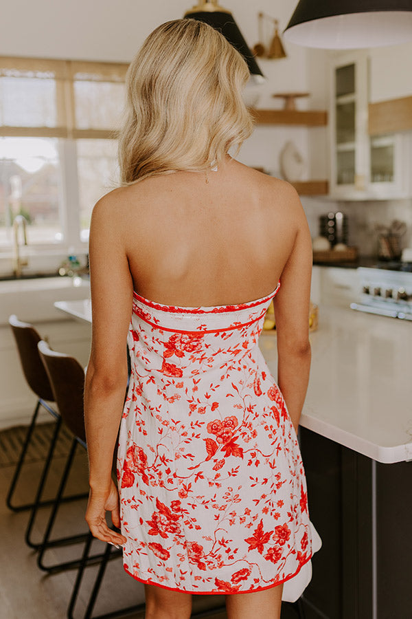 Whirlwind Romance Floral Mini Dress