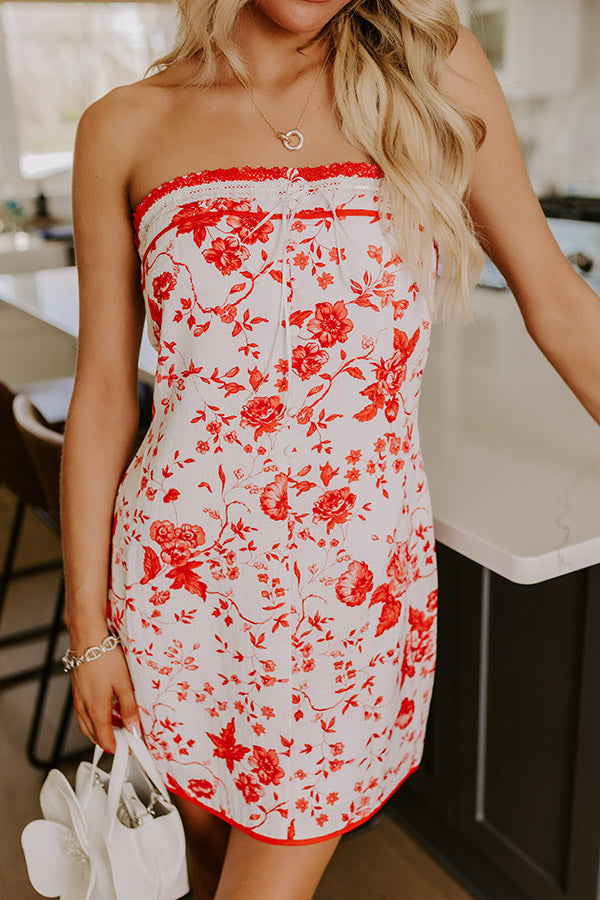 Whirlwind Romance Floral Mini Dress