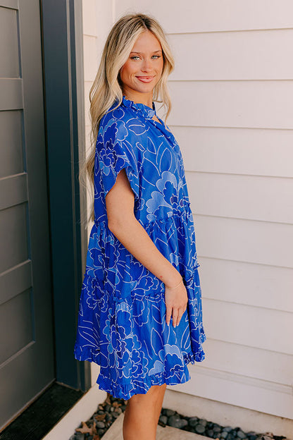 Clever And Kind Floral Mini Dress
