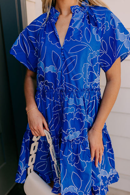 Clever And Kind Floral Mini Dress