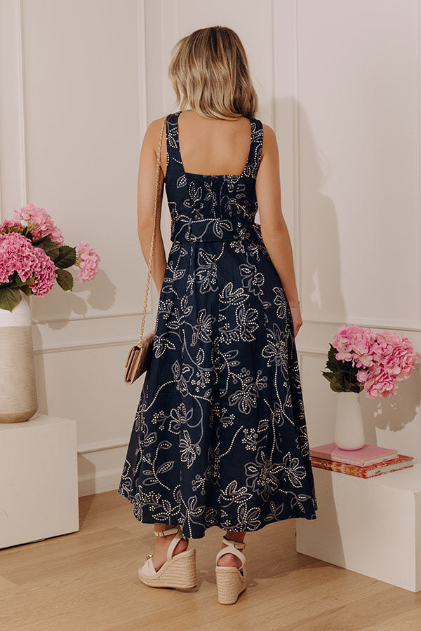 Sweet Gesture Floral Midi Dress