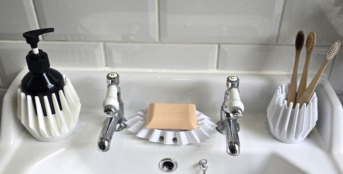 3D Printed Bathroom Set