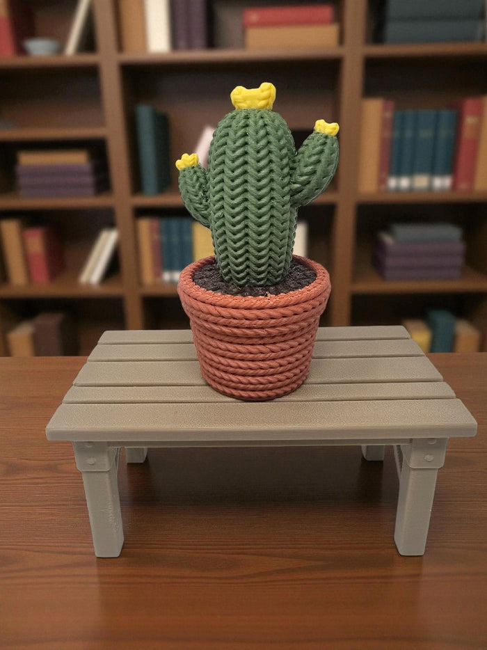 3D Printed Knitted-Style Cactus