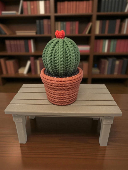 3D Printed Knitted-Style Cactus