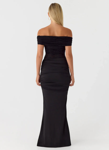 Either Way Maxi Dress - Black
