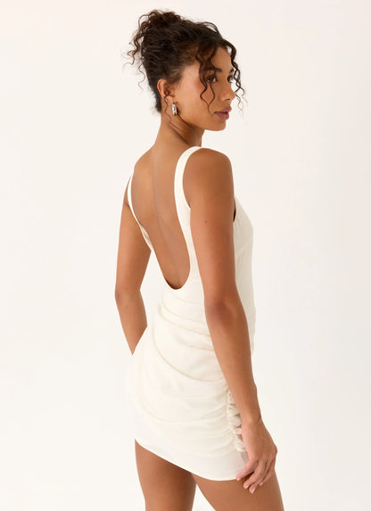 Bellini Babe Mini Dress - Ivory