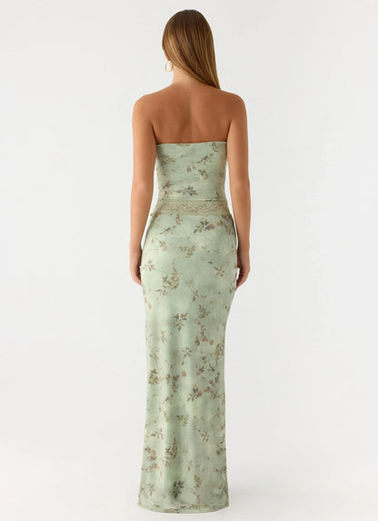 Come Through Maxi Dress - Wispy Fern