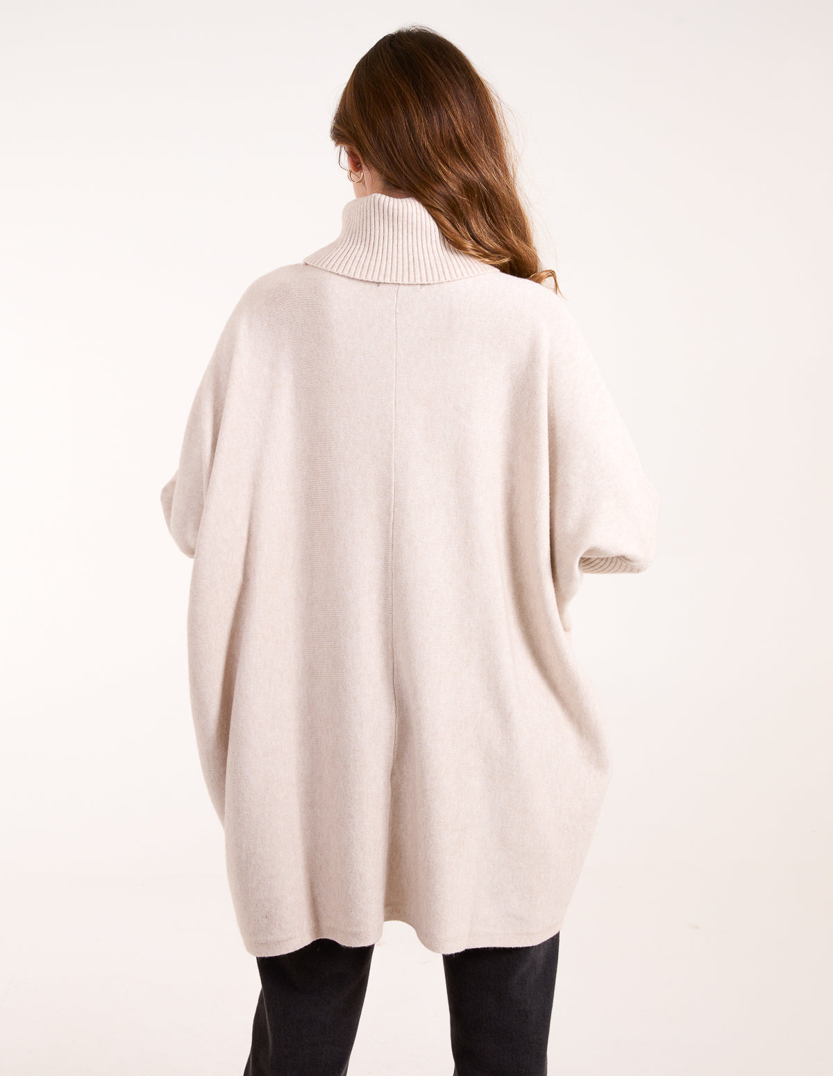 Roll Neck Pocket Jumper