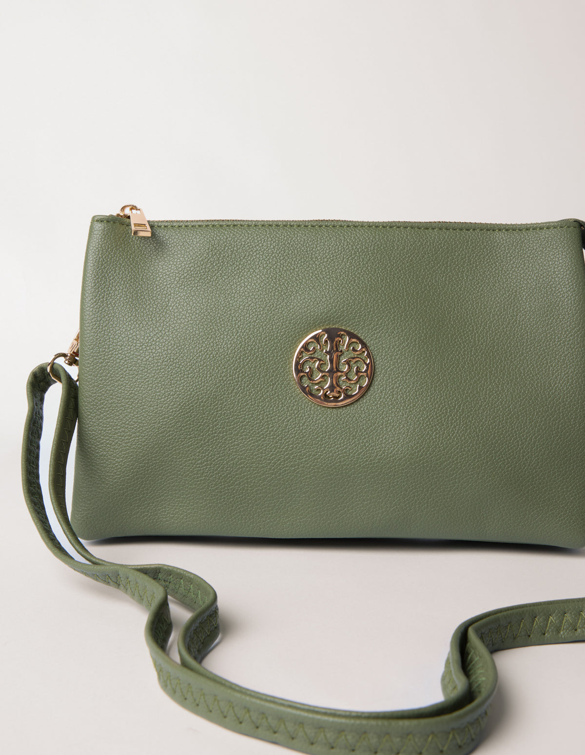 Clutch With Detachable Strap