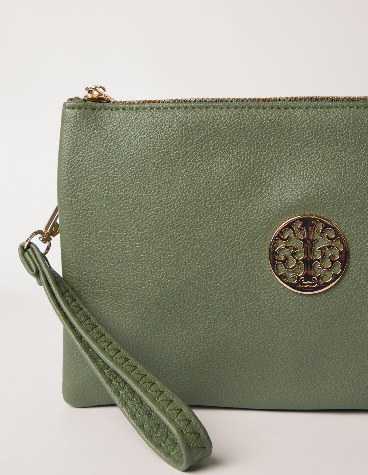 Clutch With Detachable Strap