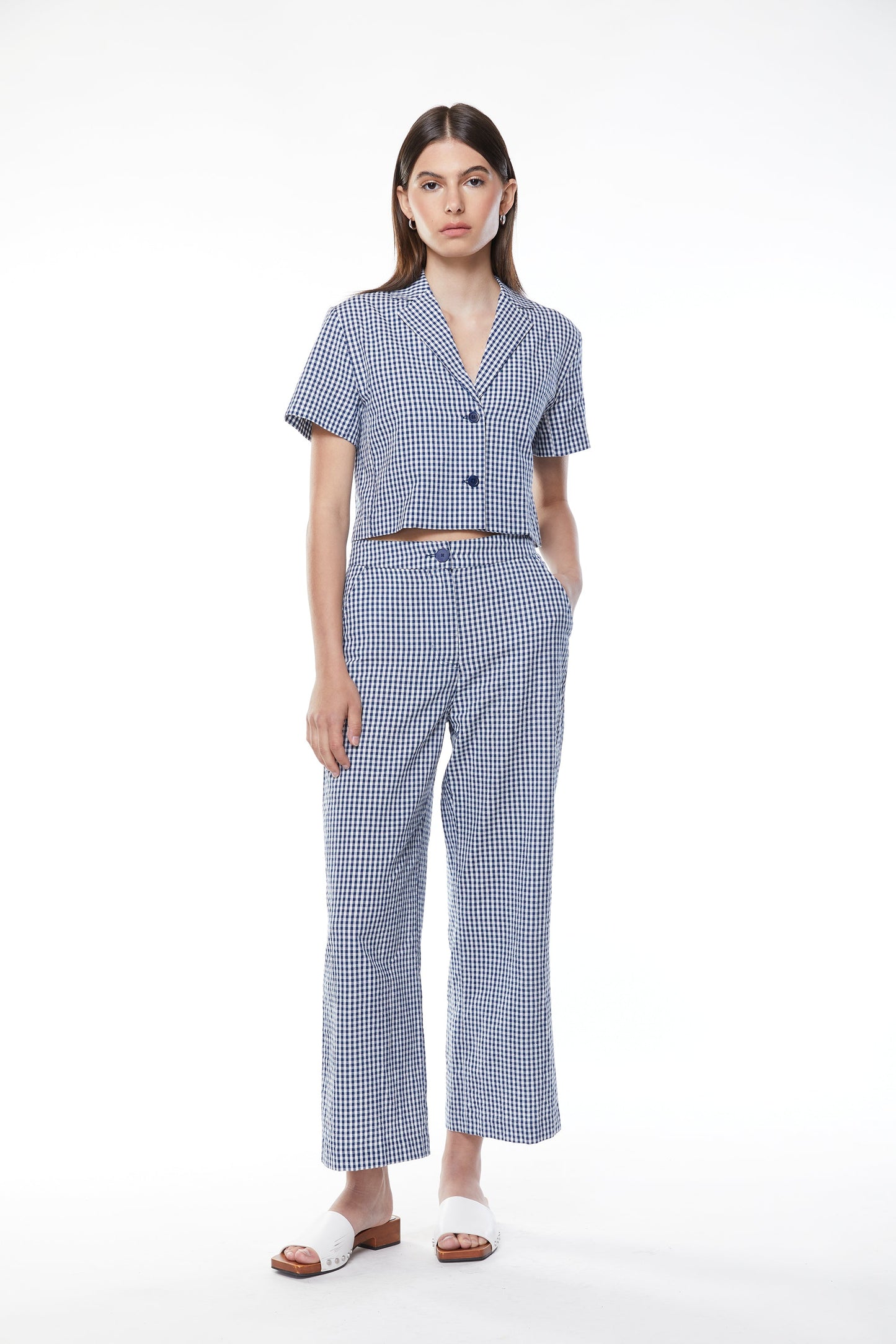 GINGHAM TOP