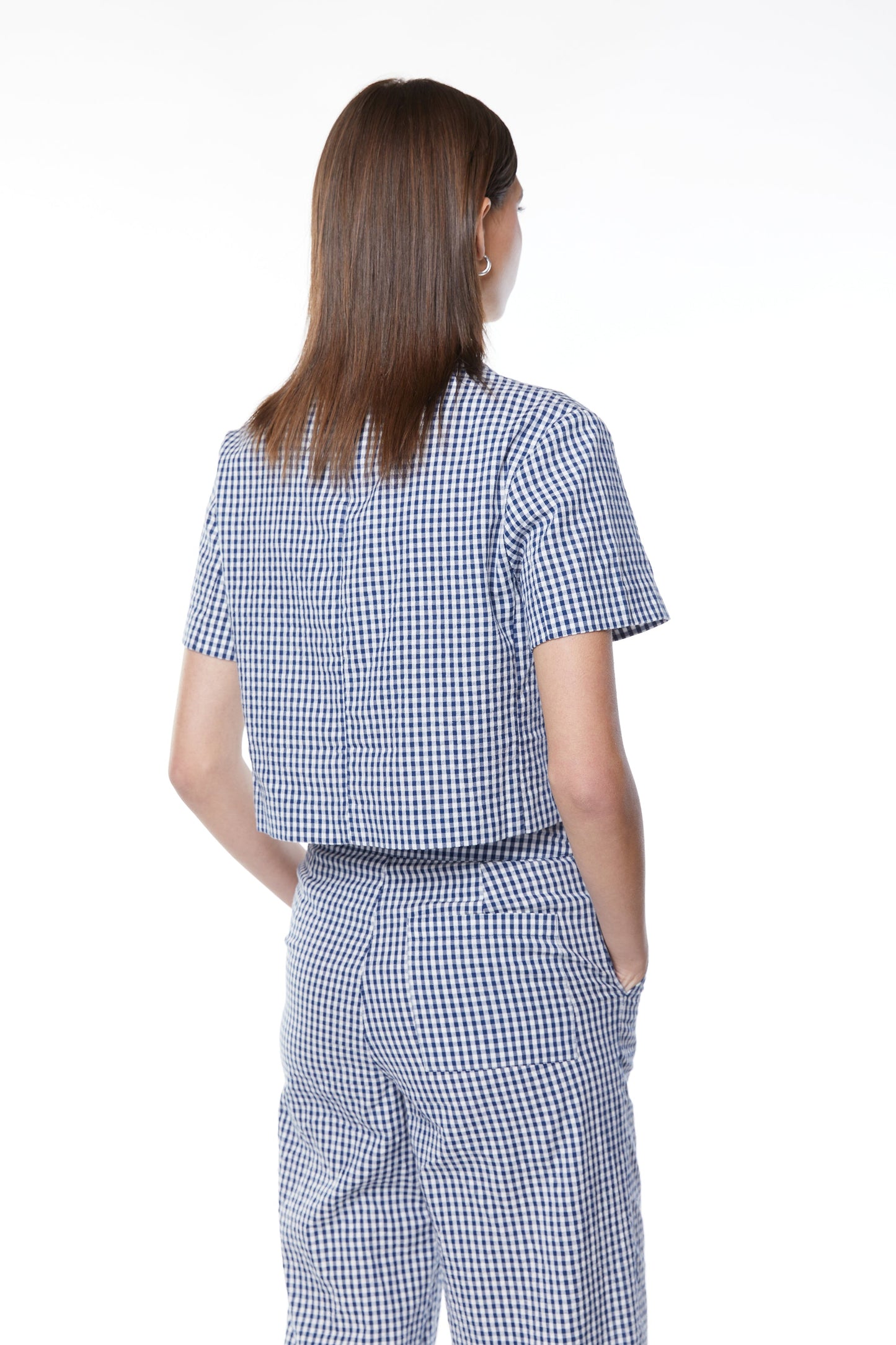 GINGHAM TOP