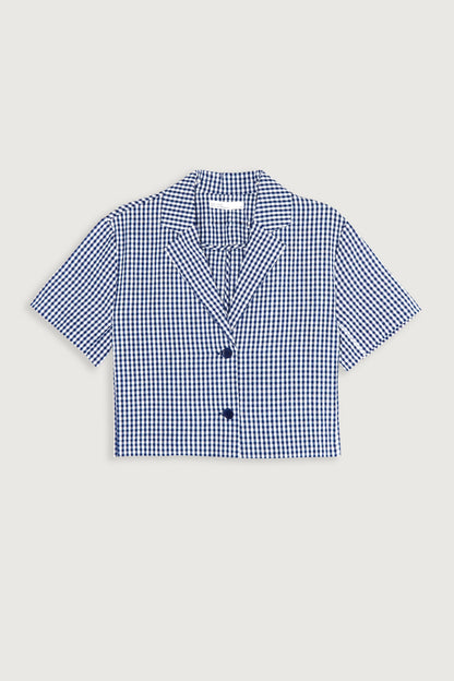 GINGHAM TOP