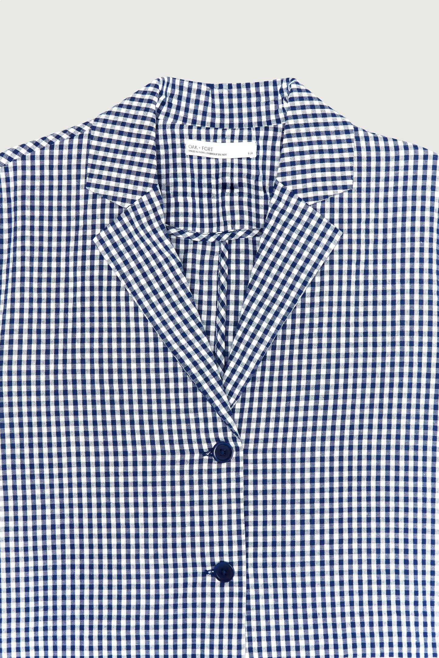 GINGHAM TOP