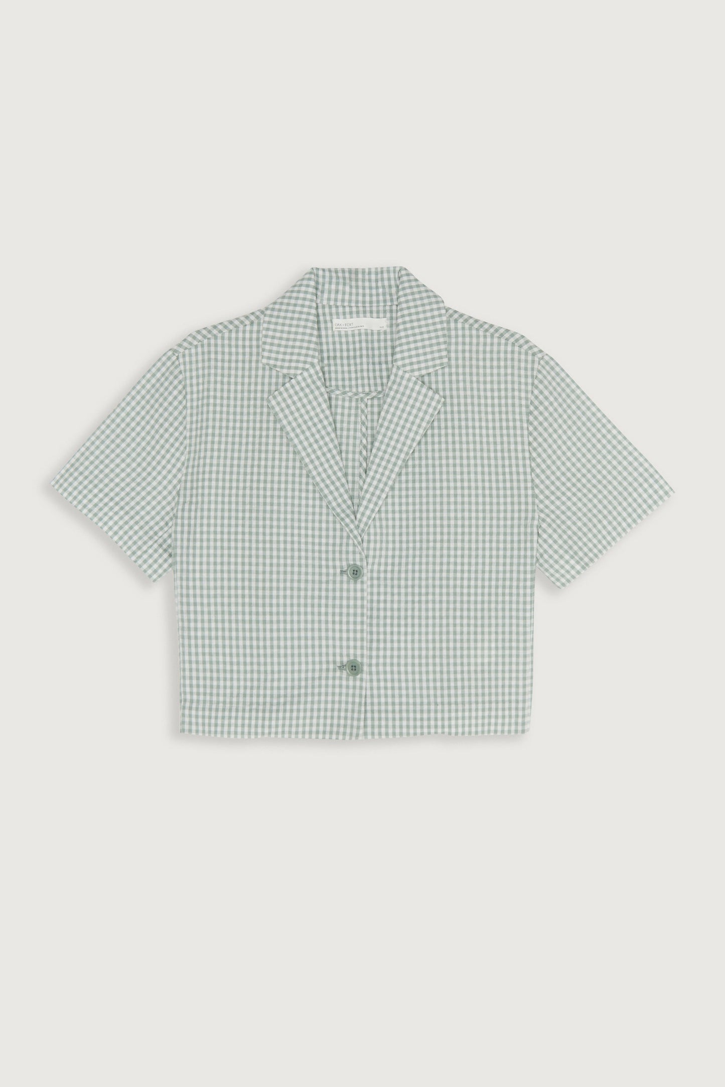 GINGHAM TOP