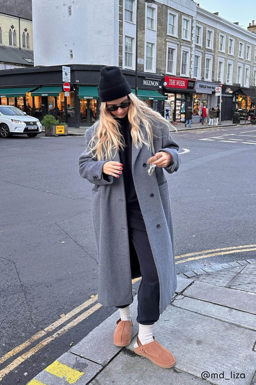 OVERSIZED WOOL BLEND COAT