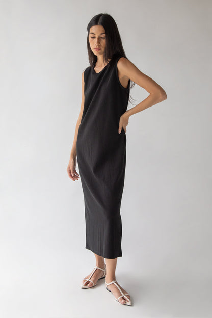 KNIT TANK MAXI DRESS