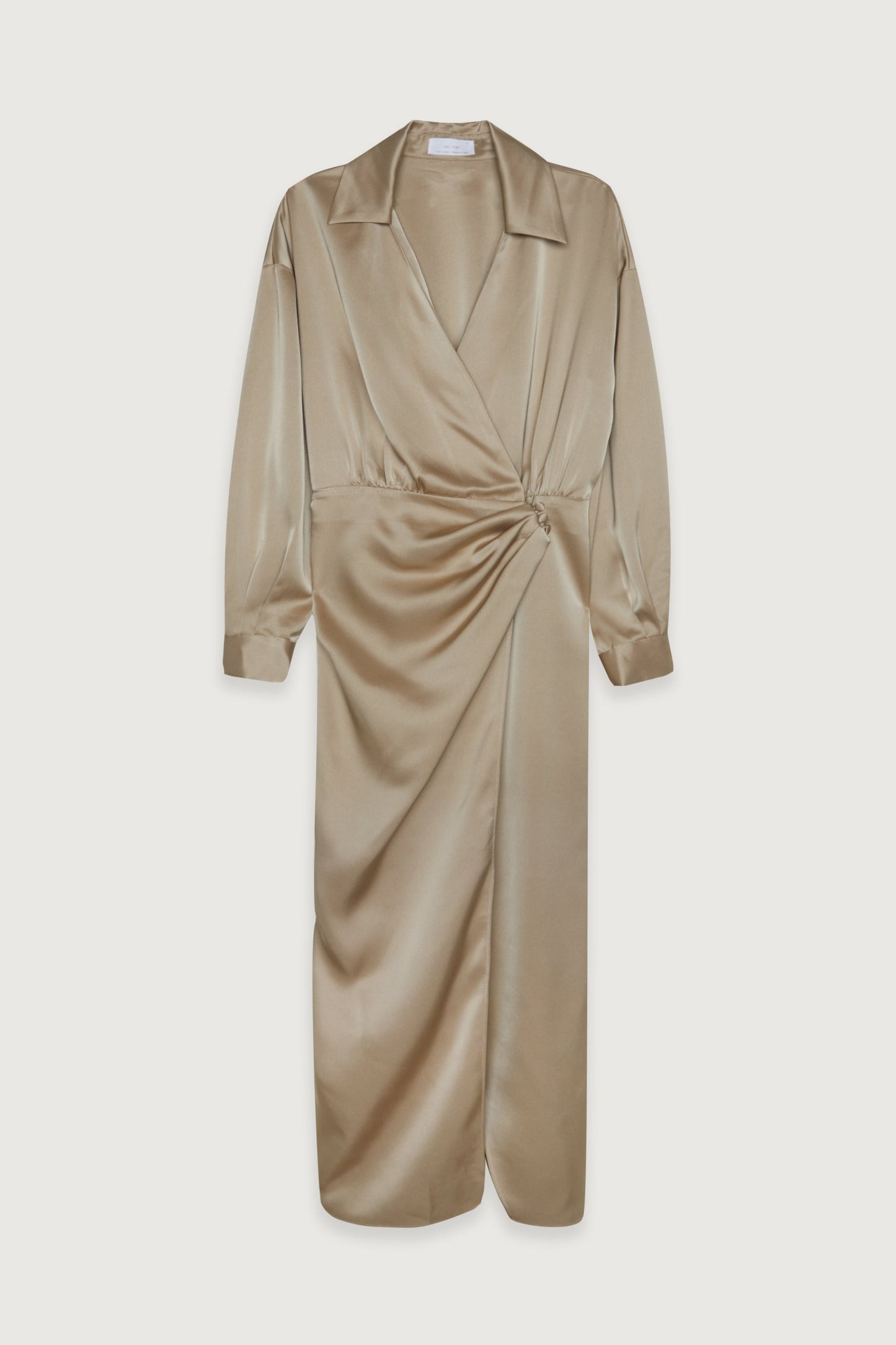MIDI WRAP DRESS