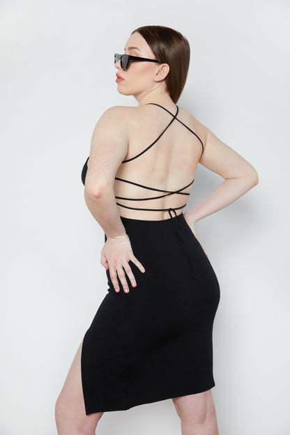 OPEN BACK DRESS