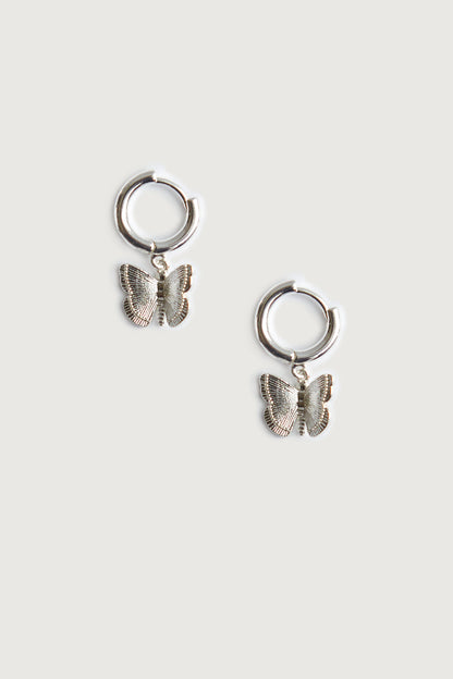 HOOP WITH CHARM PENDANT