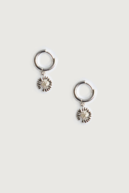 HOOP WITH CHARM PENDANT