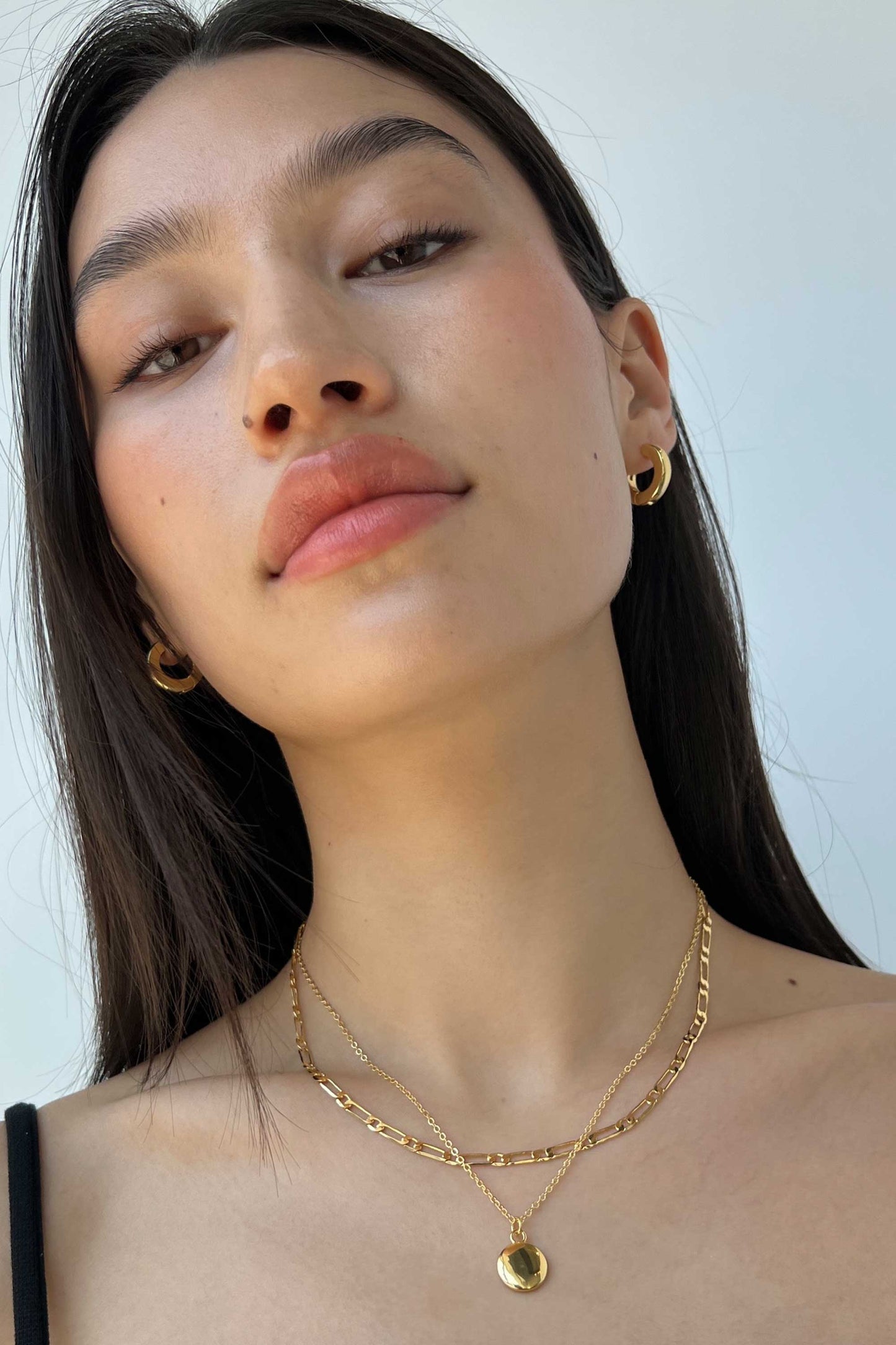 LONG LAYERED NECKLACE