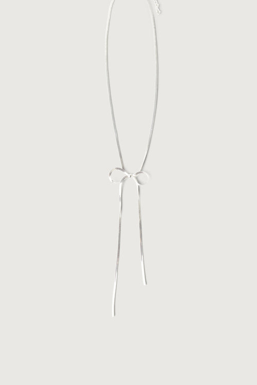 LARGE BOW NECKLACE