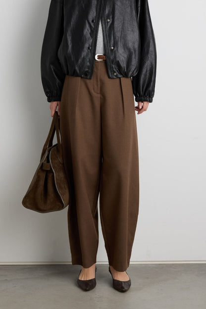 BARREL LEG TROUSER