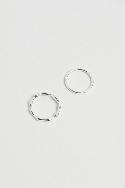 DELICATE GEM RING SET