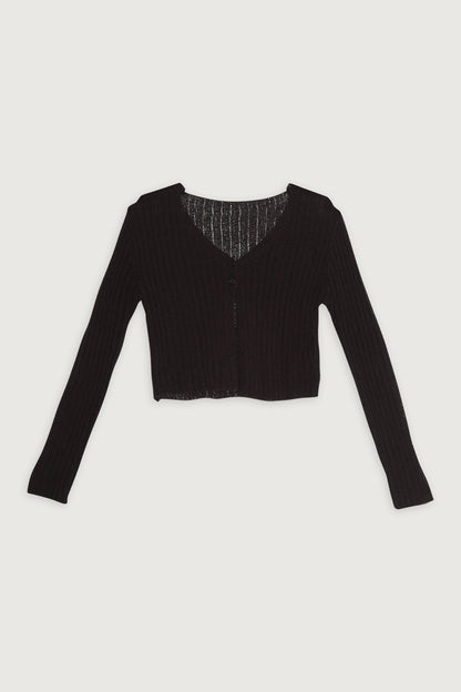 KNIT CARDIGAN AND TANK SET