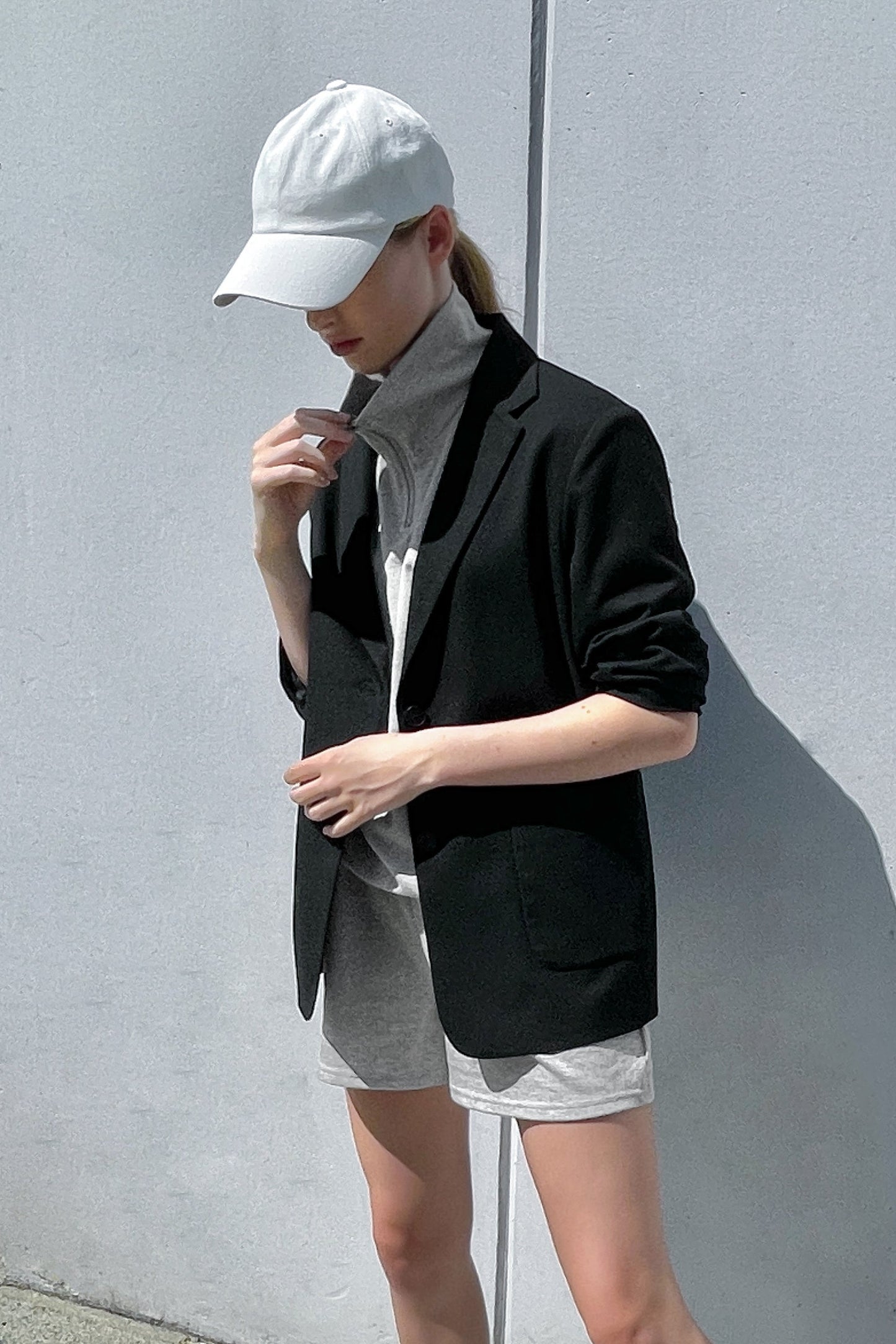 HALF ZIP AND SHORT SET