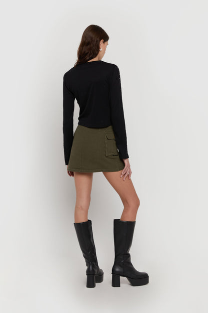 CARGO MINI SKIRT