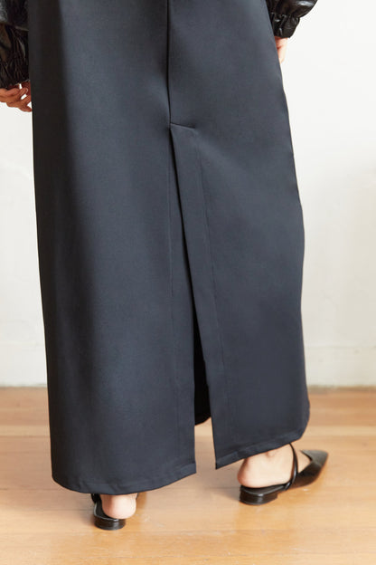 MAXI SKIRT WITH BACK SLIT