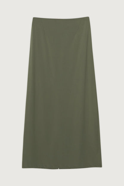 MAXI SKIRT WITH BACK SLIT