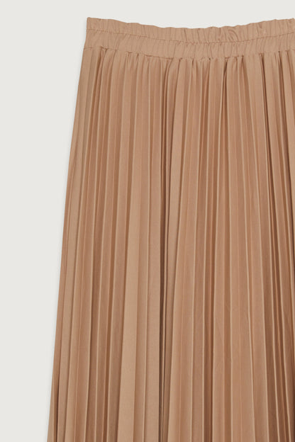 MIDI PLEATED SKIRT