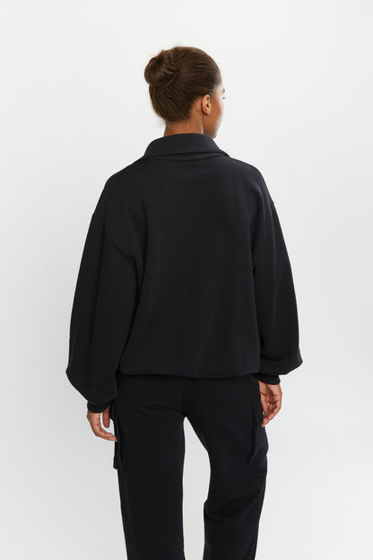 QUARTER ZIP SWEATSHIRT