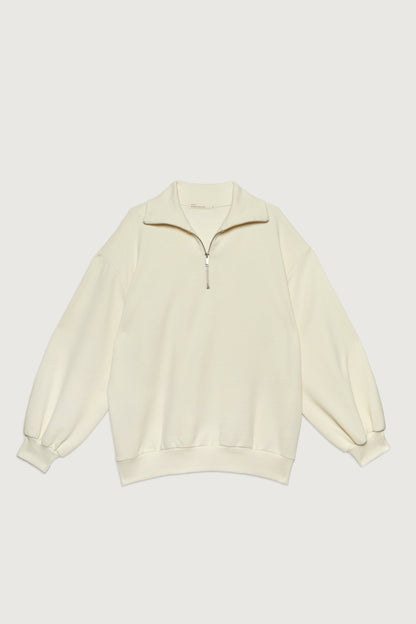 QUARTER ZIP SWEATSHIRT