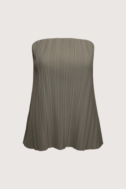 PLEATED TUBE TOP