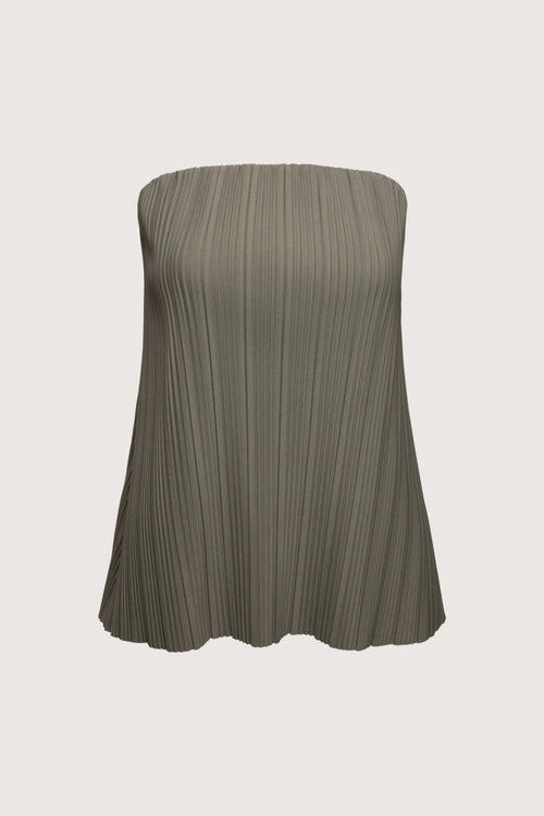 PLEATED TUBE TOP