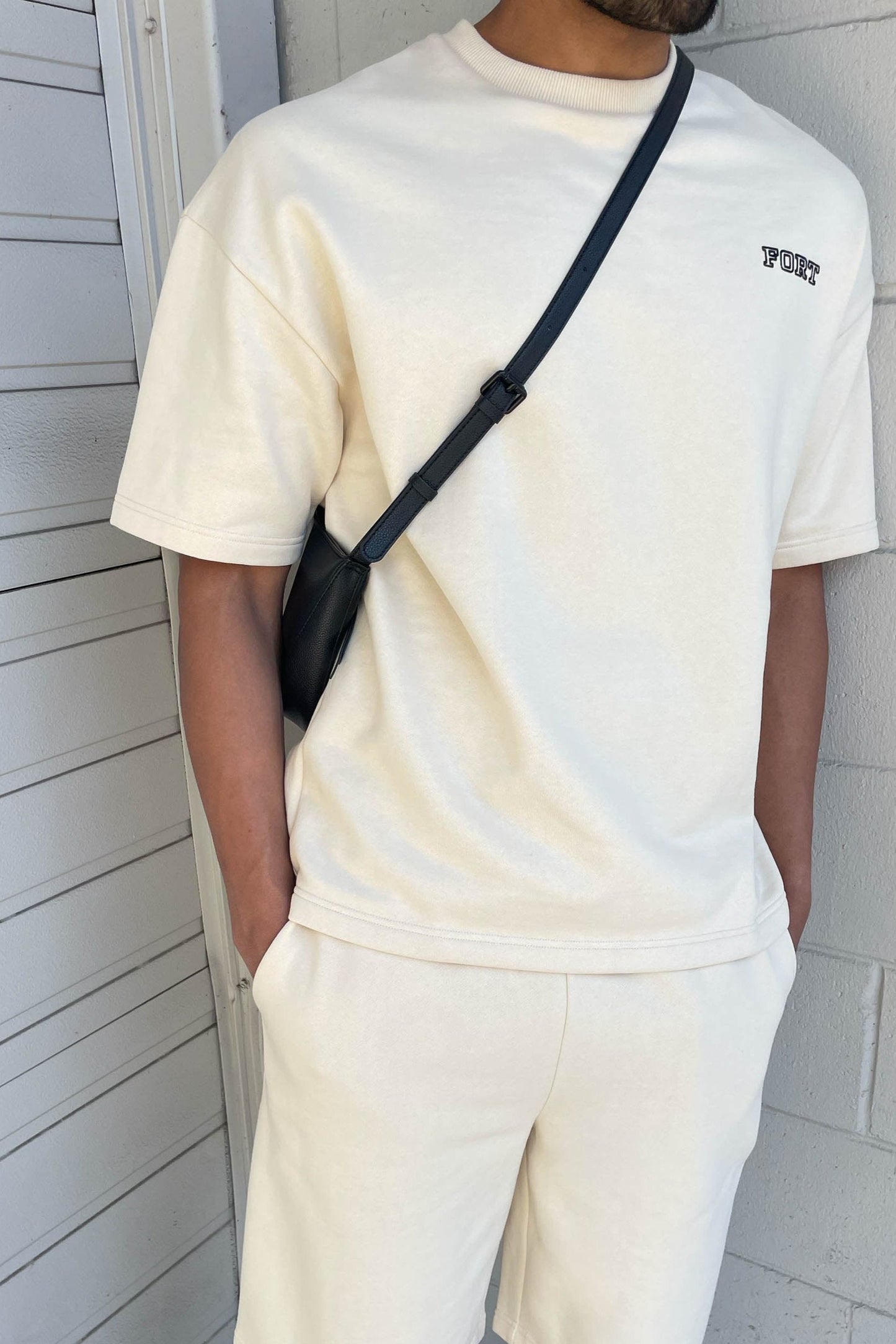 FORT' SHORT SLEEVE SWEATSHIRT