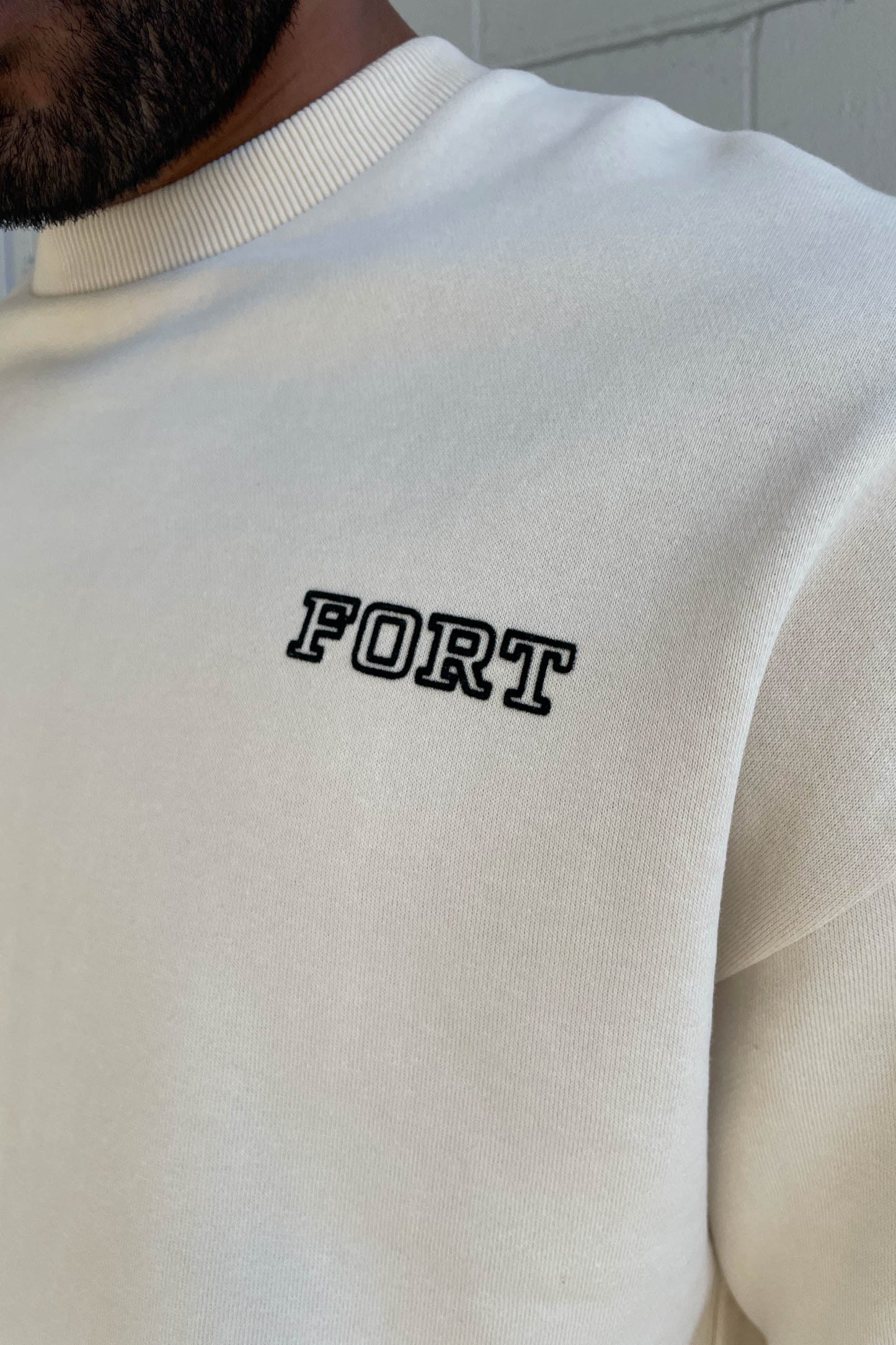 FORT' SHORT SLEEVE SWEATSHIRT