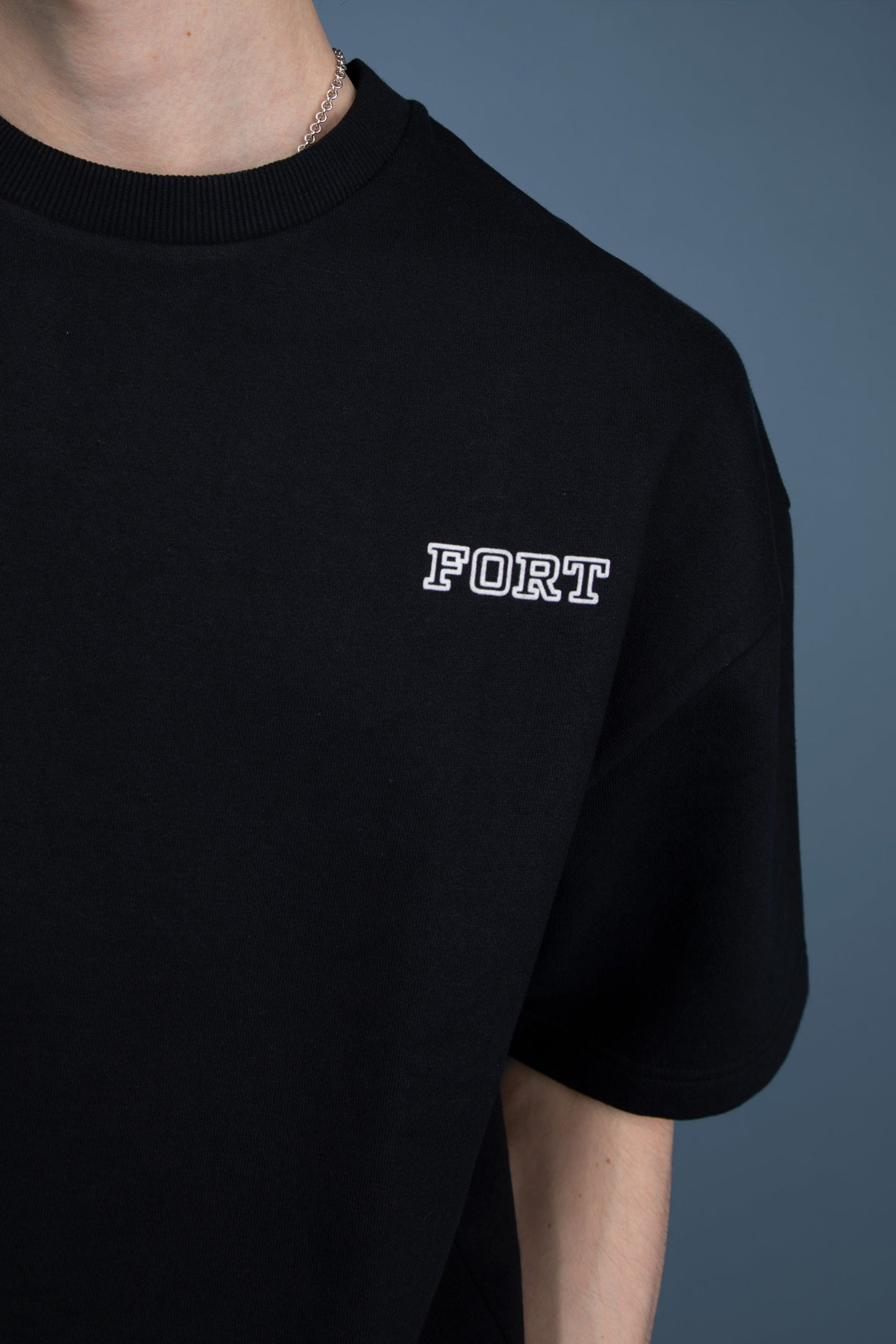 FORT' SHORT SLEEVE SWEATSHIRT