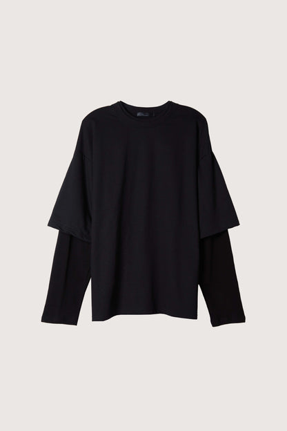 LAYERED CREWNECK