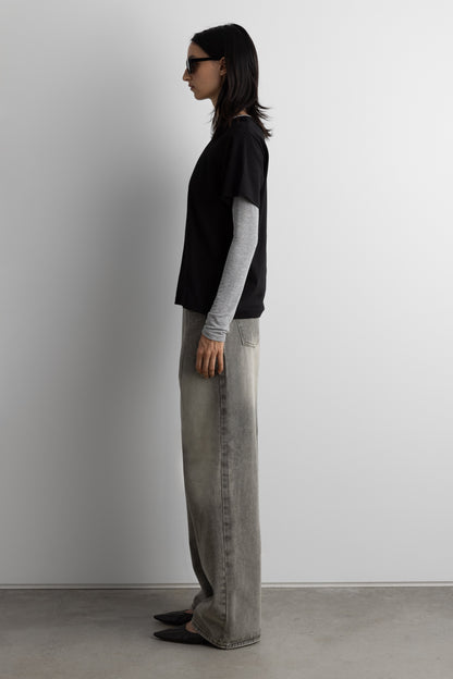 MIDWEIGHT COTTON CREWNECK T-SHIRT