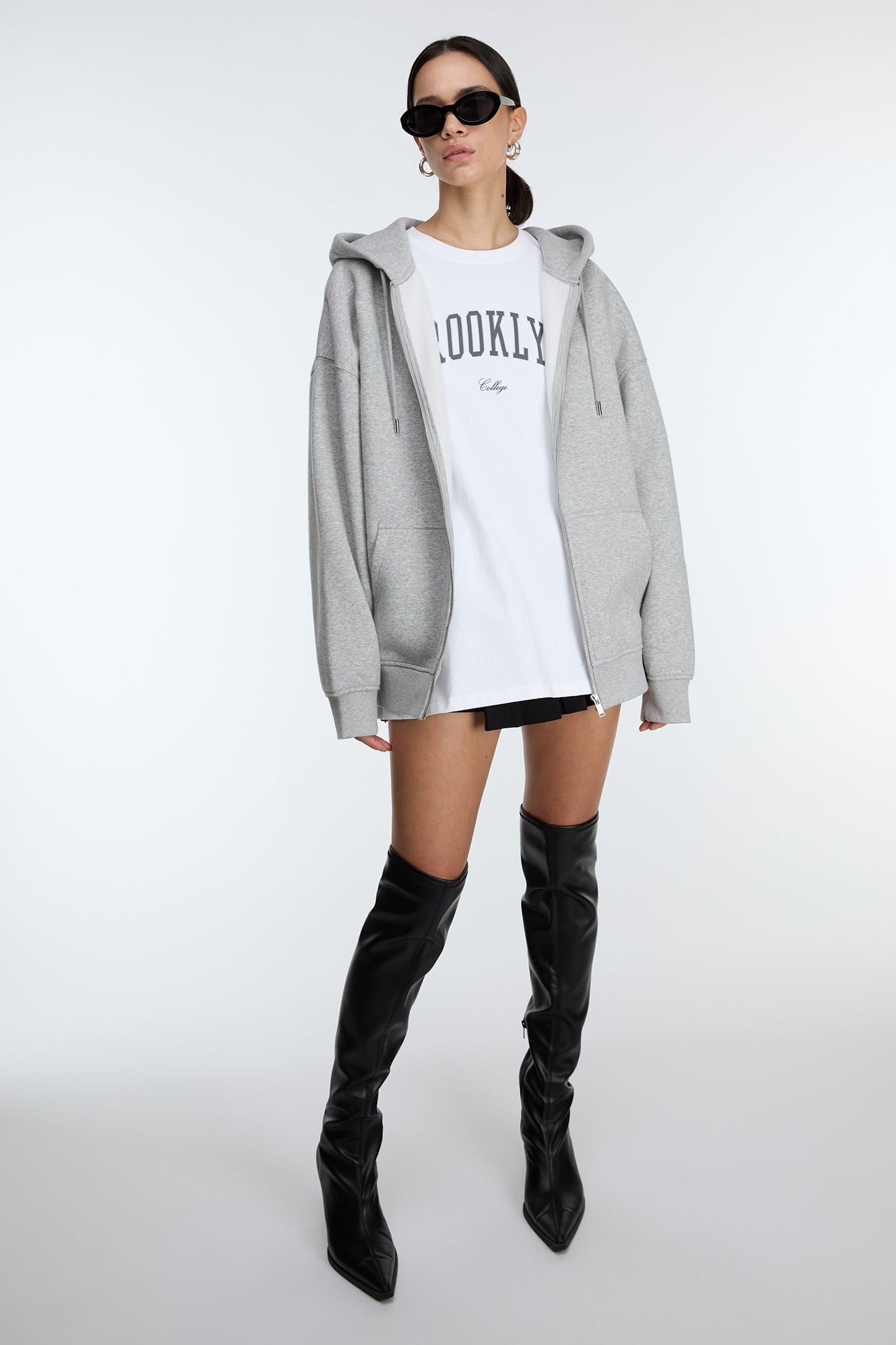 OVERSIZED BROOKLYN LONG SLEEVE TOP
