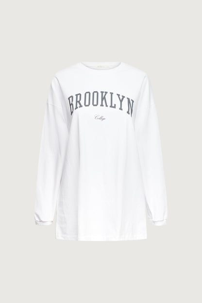 OVERSIZED BROOKLYN LONG SLEEVE TOP