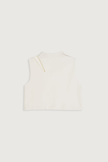 MOCKNECK WITH SLIT