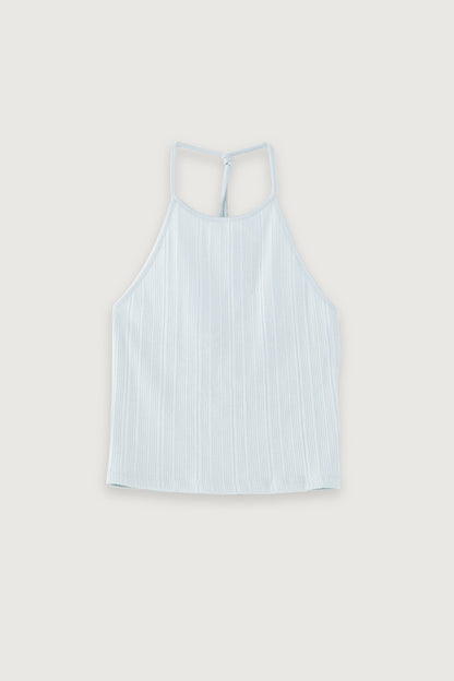 KNIT HALTER TANK
