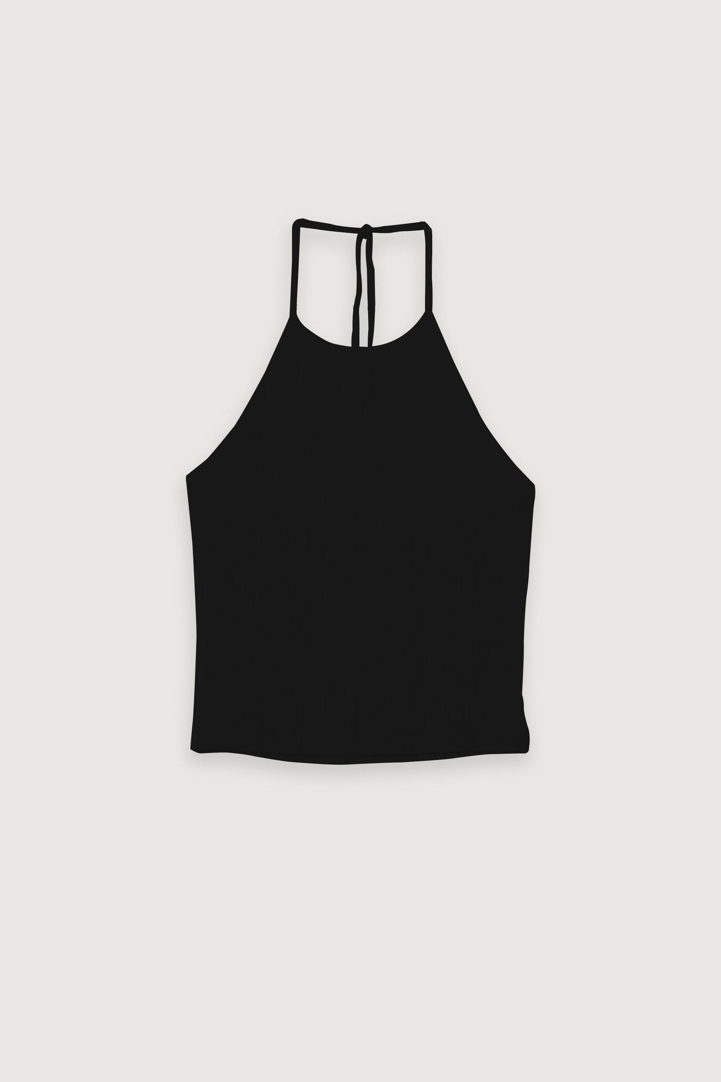 KNIT HALTER TANK